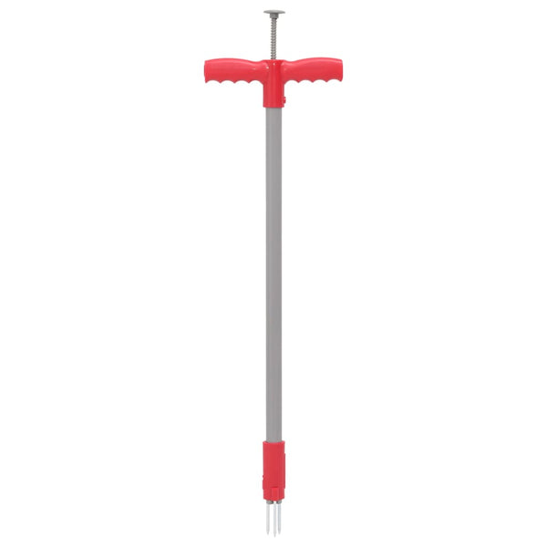 Punainen ja harmaa rikkaruohorauta Ardolra 93,5cm (jauhemaalattu teräs)