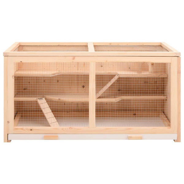Puinen hamsterin häkki Iorgos 104x52x54cm (kuusi)