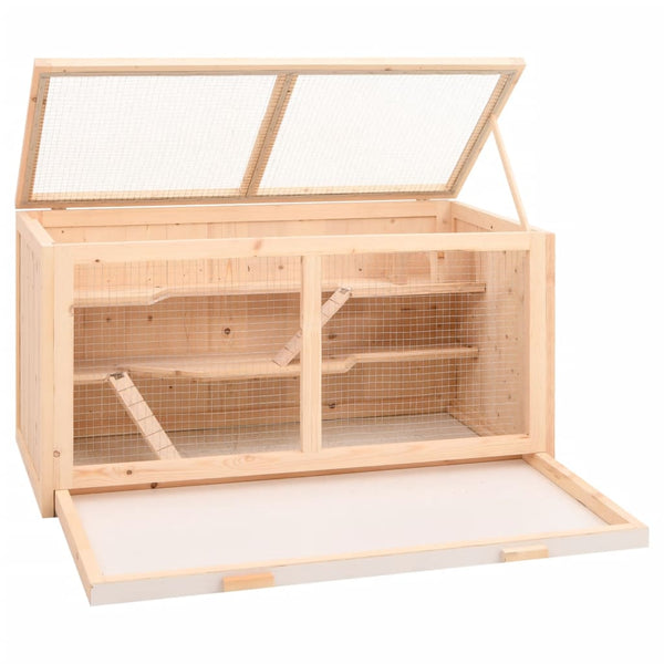 Puinen hamsterin häkki Iorgos 89,5x45x45cm (kuusi)