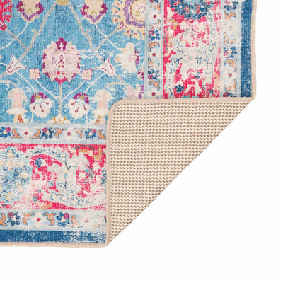 Monivärinen matto pestävä Ifte 80x150cm (liukumaton)