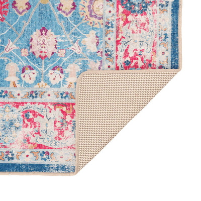 Monivärinen matto pestävä Ifte 190x300cm (liukumaton)