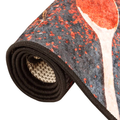 Monivärinen keittiömatto Charalampos 60x180cm (pestävä liukumaton)