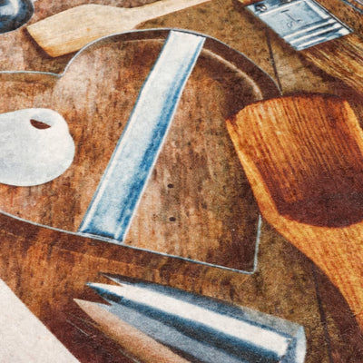 Monivärinen keittiömatto Charalampos 60x180cm (pestävä liukumaton)