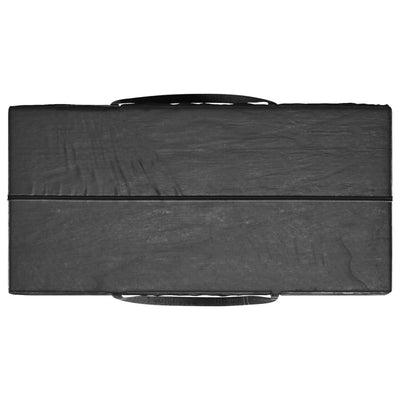 Joulukuusen säilytyslaukku musta 150x75x75 cm polyeteeni