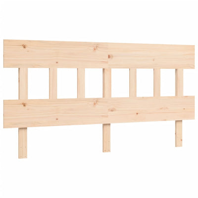 Sängynrunko päädyllä King Size täysi puu