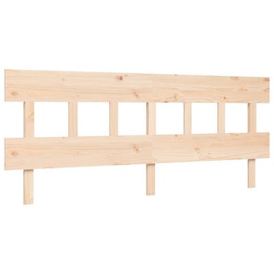 Sängynrunko päädyllä Super King Size täysi puu