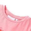 Lasten T-paita neonpinkki 104