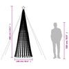 LED joulukuusi 688 sinistä LED-valoa 300 cm