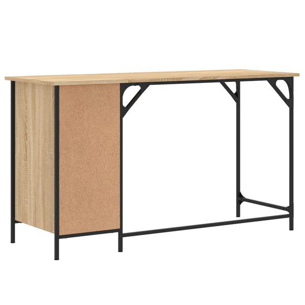 Työpöytä Sonoma-tammi 131x48x75 cm tekninen puu