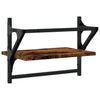Seinähyllyt tangoilla 2 kpl savutammi 40x25x30 cm