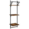 Seinähyllyt tangoilla 3 tasoa 2 kpl savutammi 30x25x100 cm