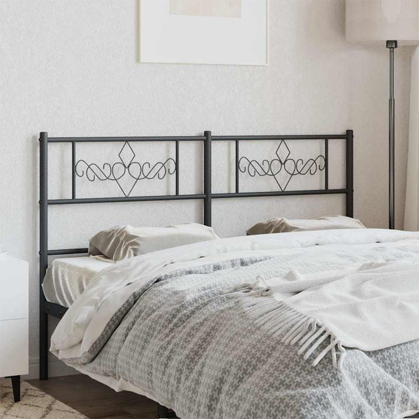 Metallinen vaihtopääty musta 135 cm