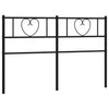 Metallinen vaihtopääty musta 140 cm