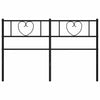 Metallinen vaihtopääty musta 140 cm