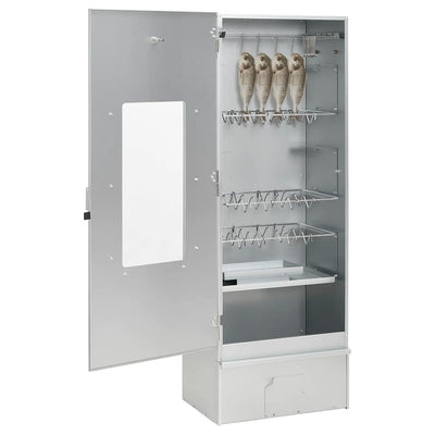 Bbq savustinuuni Levian (kylmäsavustingeneraattorilla galvanoitu teräs)