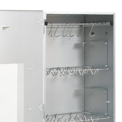 Bbq savustinuuni Levian (kylmäsavustingeneraattorilla galvanoitu teräs)