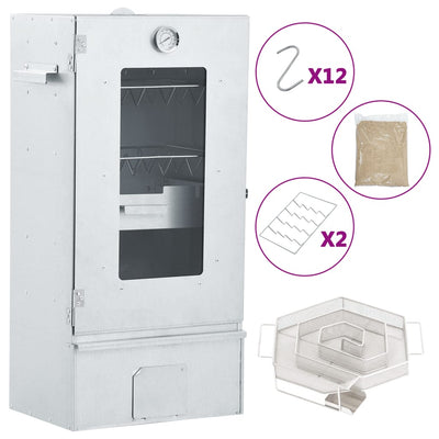 Bbq savustinuuni Karaarslan (kylmäsavustingeneraattorilla galvanoitu teräs)