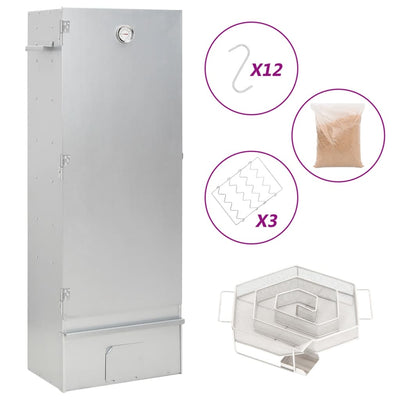 Bbq savustinuuni Volintiru (kylmäsavustingeneraattorilla galvanoitu teräs)