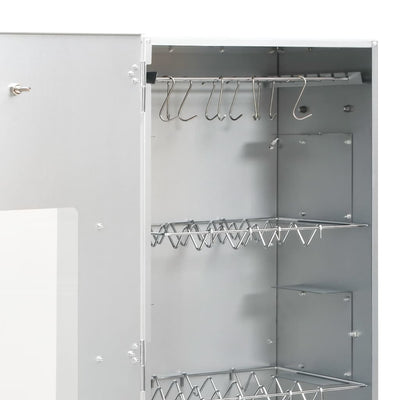 Bbq savustinuuni Pieruligi (kylmäsavustingeneraattorilla galvanoitu teräs)