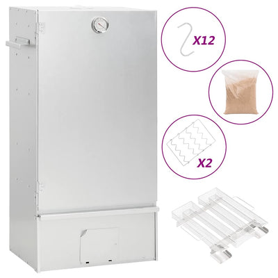 Bbq savustinuuni Rocsanda (kylmäsavustingeneraattorilla galvanoitu teräs)