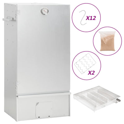 Bbq savustinuuni Tierra (kylmäsavustingeneraattorilla galvanoitu teräs)