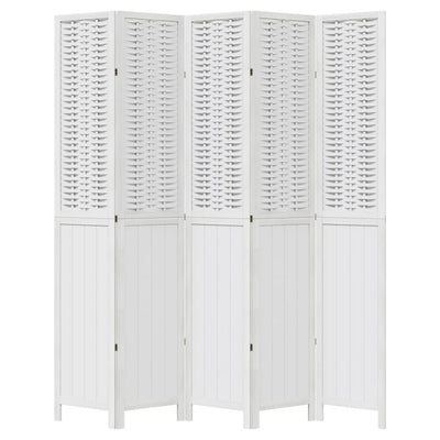 Valkoinen paneelinen tilanjakaja Amiticai (keisaripuu)