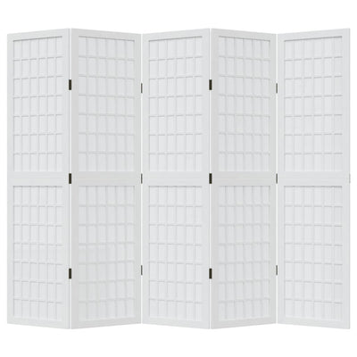 Valkoinen paneelinen tilanjakaja Nastinca (keisaripuu)