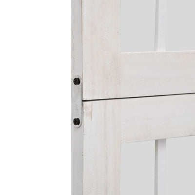 Valkoinen paneelinen tilanjakaja Nastinca (keisaripuu)