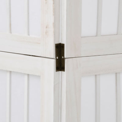 Valkoinen paneelinen tilanjakaja Nastinca (keisaripuu)