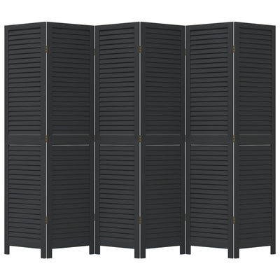 Musta 6-paneelinen tilanjakaja Taft (keisaripuu)