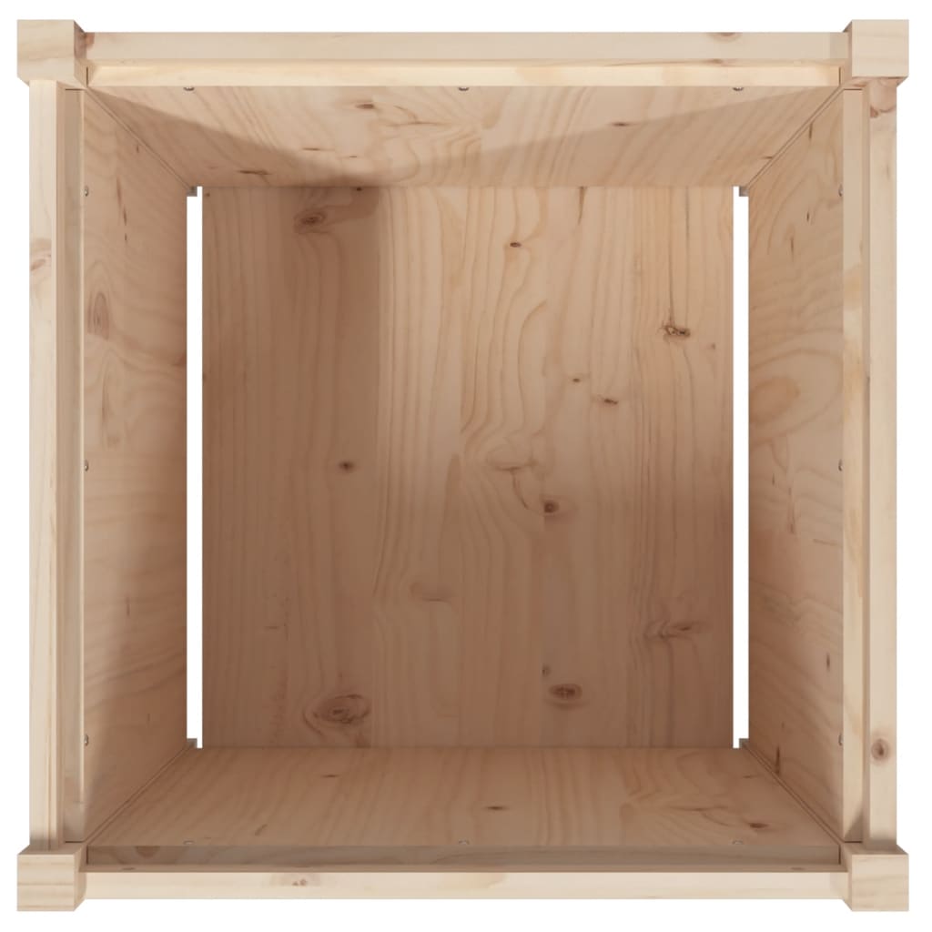 Puutarhan kukkalaatikko Zecrie 60x60x60cm (mänty)