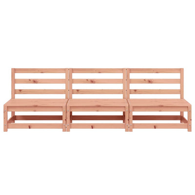 Käsinojaton puutarhansohva Bernedete 70x70x67cm (3 kpl, douglaskuusi)