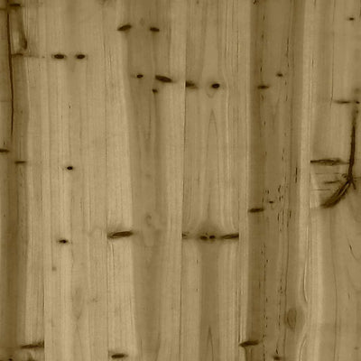 Kyllästetty käsinojaton puutarhansohva Bernedete 70x70x67cm (3 kpl)