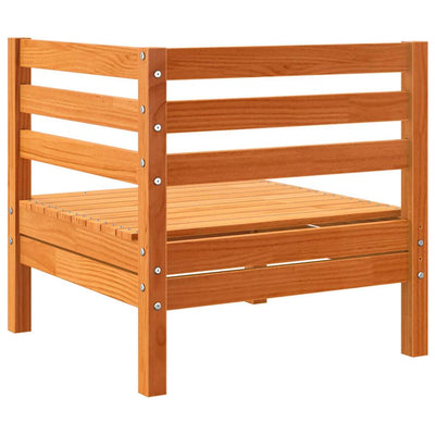 Vahanruskea puutarhasohvan kulmaosa Mach (mänty)