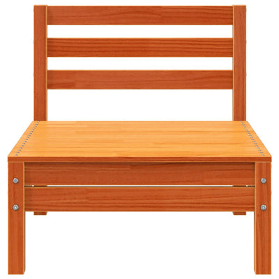 Vahanruskea puutarhasohva Mach (käsinojaton, mänty)