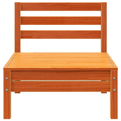 Vahanruskea puutarhasohva Mach (3-istuttava, mänty)