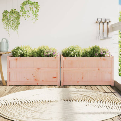 Ulkokukkalaatikot Tanasuca (2 kpl douglaskuusi)