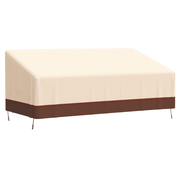 3-istuttava Penkinsuoja 2 kpl 198x97x48/74 cm 600D Oxford