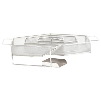 Kylmäsavugeneraattori kuusikulmio Amarili 22,5cm (ruostumaton teräs)