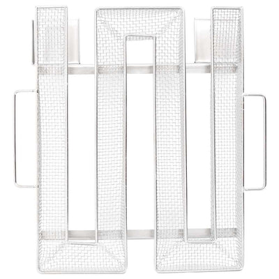 Ruostumaton teräs kylmäsavugeneraattori Baratz 22,5cm (neliö)