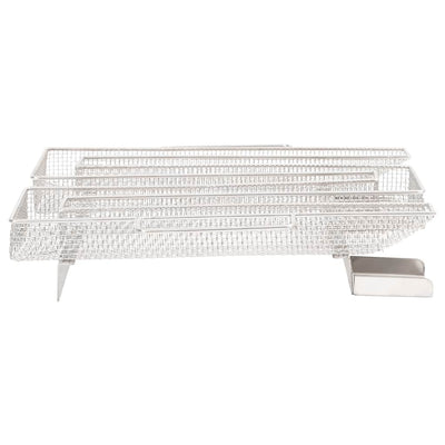 Ruostumaton teräs kylmäsavugeneraattori Baratz 22,5cm (neliö)