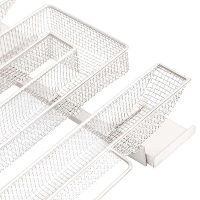 Ruostumaton teräs kylmäsavugeneraattori Baratz 22,5cm (neliö)