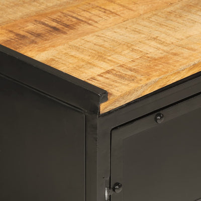 Rauta ja täysi mangopuu kylpyhuoneen kaappi Uniderma 55x35x60cm