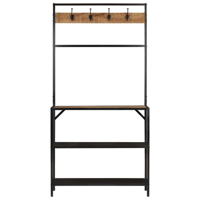 Naulakko Perisor 90x35x180cm (mangopuu ja rauta)