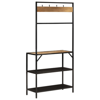 Naulakko Perisor 90x35x180cm (mangopuu ja rauta)