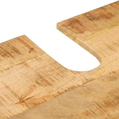 Kylpyhuoneen allaskaappi Eunica 55x35x60cm (mangopuu ja rauta)