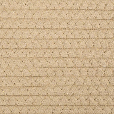 Beige ja valkoinen säilytyskorit Gamal Ø28x28cm (2 kpl puuvilla)