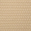 Säilytyskori beige ja valkoinen Ø43x38 cm puuvilla
