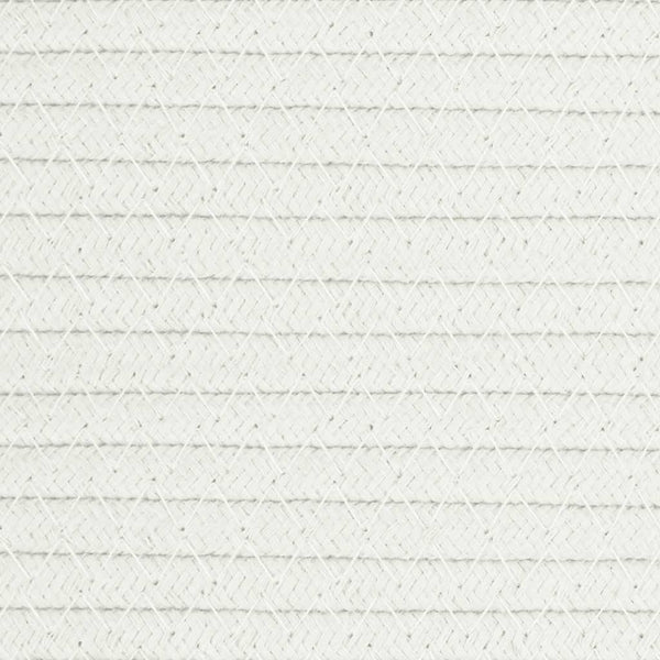 Säilytyskori valkoinen Ø40x35 cm puuvilla