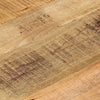 Pöytälevy Ø 60x1,5 cm pyöreä karkea täysi mangopuu